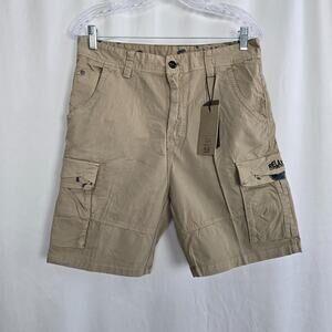 San Marco Cargo Shorts Men's 34 (actual 32) Tan Camel NWT